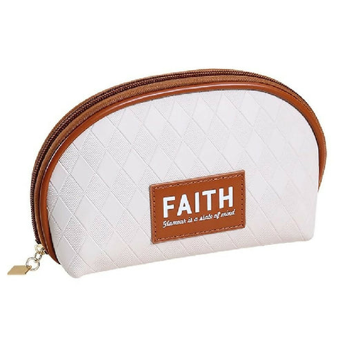 Diamond Pattern Mini Makeup Bag